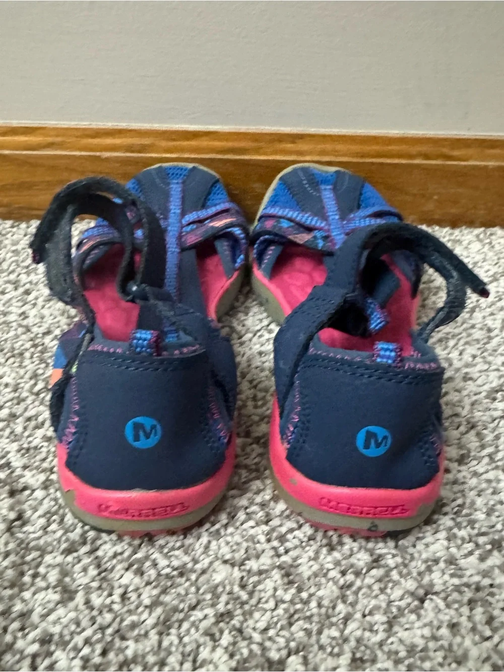 Girls Merrell Hydro Monarch Sandals Summer Beach Like New Size 13